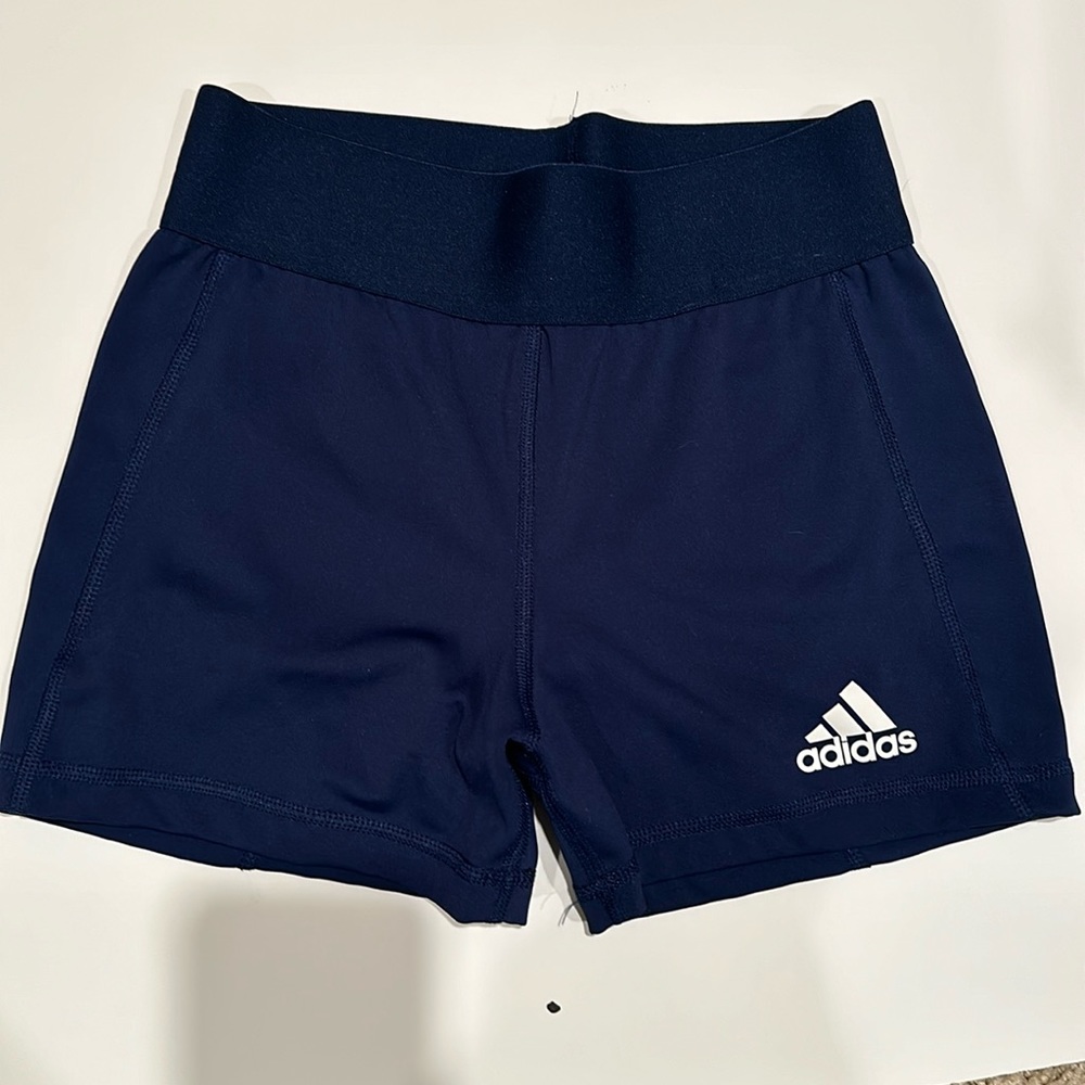Youth navy adidas spandex
